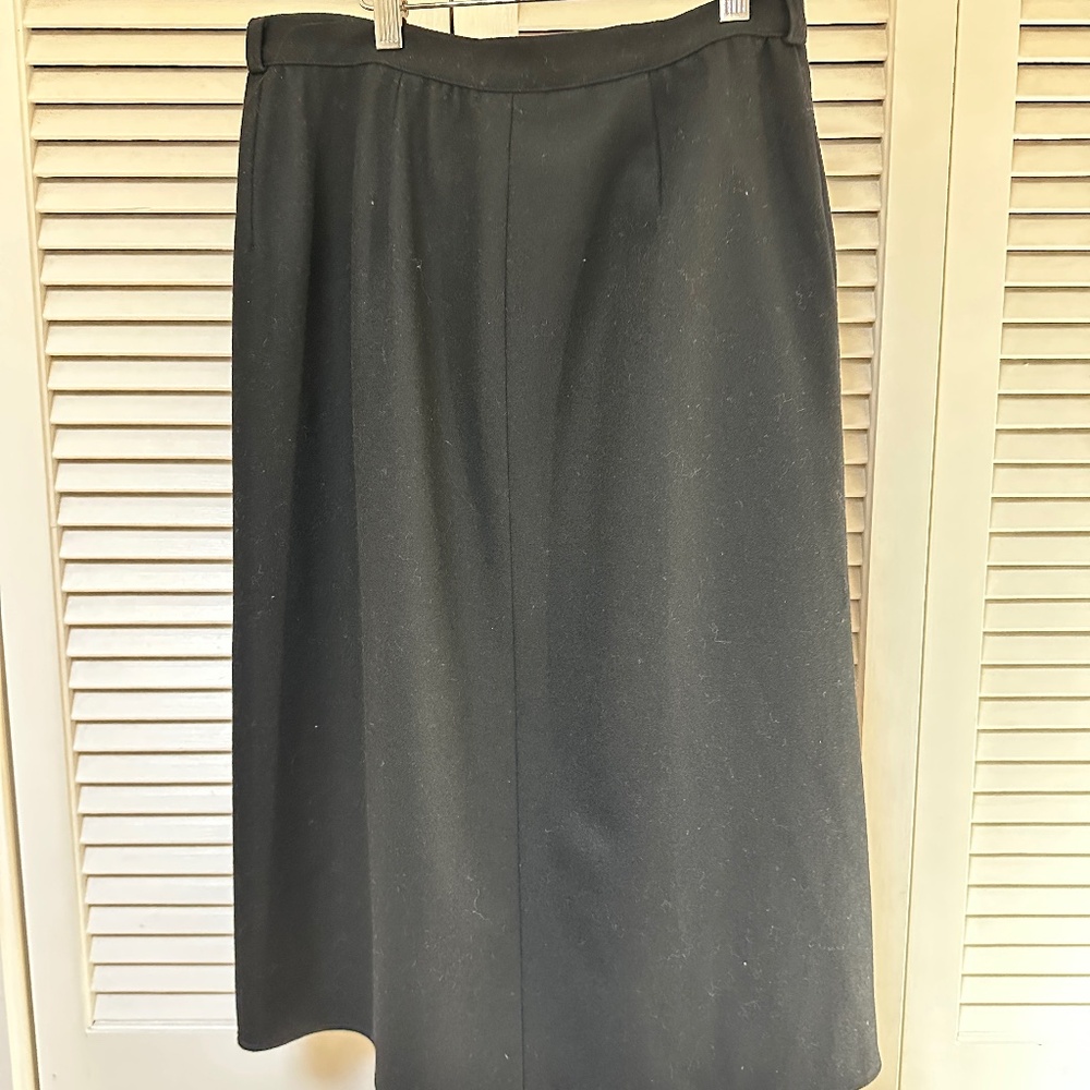 Vintage Genny Gianni Versace Wool Wrap Skirt Made In Italy - Picture 8 of 16